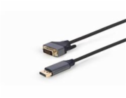 Gembird kábel DisplayPort (M) na DVI (M), Premium Series, 1.8 m