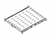 Legrand EvoLine 4-bodová výsuvná police - 1U, 1000mm, 30kg E4S1U82SS Legrand EvoLine 4-bodová police výsuvná 1U 530mm, uchycení variabilní 450-810mm, nosnost 30kg, černá, perforovaná