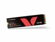 VERBATIM SSD Vi3000 Internal PCIe NVMe M.2 SSD 512GB , W 2500/ R 3300 MB/s
