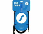 SSQ XLRMi0,5 - Kabel XLR samice - Jack stereo 3,5 mm, 0,5 m