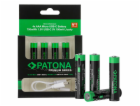 PATONA nabíjecí baterie AAA/LR03 Li-Pol 500mAh 1,5V s USB...