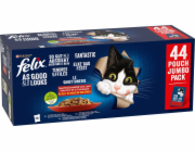 PURINA Felix Fantastic Mix in jelly Box - mokré krmivo pro kočky - 44 x 85g