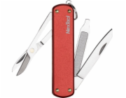 NexTool Mini kapesní nůž NE0142 4 v 1 červený