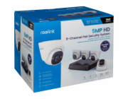REOLINK bezpečnostní kamerový set NVS8-5MB4, RLK8-410B4, 8x Kamera, 2TB