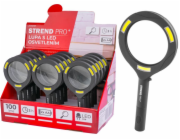 Lupa se světlem Strend Pro 113x242x22 mm, 2xAA, LED 100 lm, 3x LED osvětlení, na čtení, Sellbox 15 k