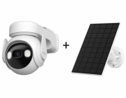 Imou kit IP kamera Cell PT kit lite + solární panel/ PTZ/ 3Mpix/ IP66/ ojb. 3,6mm/ H.265/ IR až 20 m/ CZ app