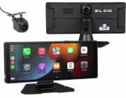 BLOW Bezdrátová multimediální stanice CarPlay 5.0 s videorekordérem a couvací kamerou