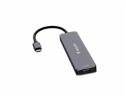 VERBATIM Dokovací stanice USB-C, 7v1, HDMI, USB-C PD, USB-C, 2xUSB 3.0, SD a microSD, šedá