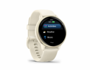 Garmin vivoactive 6 Lunar Gold / řemínek Bone