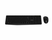 CANYON SET-W01 EN/CS Keyboard+Mouse Wireless Black