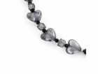 SwitchEasy Beaded Wrist Strap + Strap Card - Midnight Heart