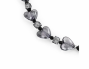 SwitchEasy Beaded Wrist Strap + Strap Card - Midnight Heart