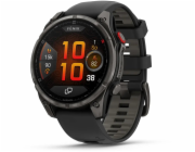 Garmin fenix 8 Pro 3,56 cm (1.4") AMOLED 47 mm Digitální 454 x 454 px Dotyková obrazovka Šedá Wi-Fi GPS