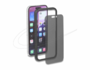 Delock - Ochrana obrazovky pro mobilní telefon - s nástrojem pro snadnou instalaci - 2.5D - sklo - s bezpecnostním filtrem - ctyrcestné - pro Apple iPhone 16