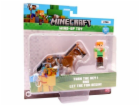 MINECRAFT S2 3D WIND-UP TOY - ALEX & HORSE