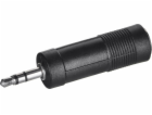 SSQ HA2 - adaptér, 6,3 mm stereo jack konektor - 3,5 mm s...