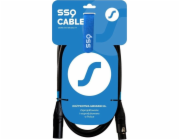 SSQ DMX0,5 - Kabel XLR samec - XLR samice, 0,5 m