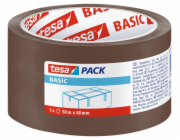 Tesa® BASIC, balicí páska, lepicí, hnědá, 48 mm, L-50m