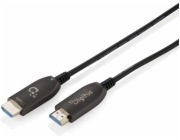 Digitus Hybridní propojovací kabel AOC HDMI | HDMI-A samec-samec | HDMI 2.1 | UHD-2 8K při 60 Hz | 48 Gb/s | HDR, eARC, HDCP 2.2, CEC | 60 m