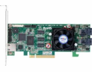 ARECAARC-1216-4I 4-port SAS/SATA (1xSFF8643), 1GB cache, RAID 0/1/1E/10/00/100, PCI-E 3.0 x8,LP