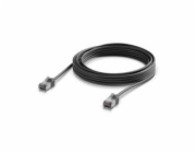 Ubiquiti UniFi Venkovní patch kabel C6A, ultra tenký a odolný stíněný kabel pro 10 GbE, 5m, Černá