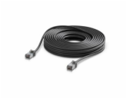 Ubiquiti UniFi Venkovní patch kabel C6A, ultra tenký a odolný stíněný kabel pro 10 GbE, 15m, Černá