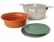Sea to Summit Detour Essentials Camp Kitchen Kit 4 Piece Sada nádobí