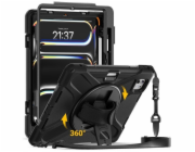 Crong Pouzdro na tablet Crong Defender Plus – obrněné pouzdro pro iPad Pro 11 M5 (2025) / M4 (2024) (černé)