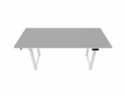 COUGAR stůl E-GRAV 180 WHITE elictric 1800 x 800 x 15 mm, 730~1180mm Silent Dual Motor Drive