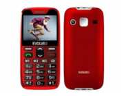 BAZAR - EVOLVEO EasyPhone XR, mobilní telefon pro seniory s nabíjecím stojánkem, červená - Po opravě (Komplet)