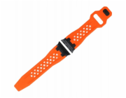 Řemínek UAG Monarch - FKM pro Apple Watch řady 4-6 a SE 1-3, 44 mm / řady 7-9, 45 mm / řady 10-11, 46 mm / Ultra 1-3, 49 mm (oranžový / černý titan)