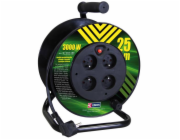 EMOS P19425P PVC prodlužovací kabel - buben 4 zásuvky 25m