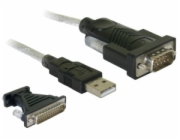 Delock - Sériový adaptér - USB - RS-232