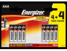 Baterie mikrotužka alkalická Energizer MAX / blistr