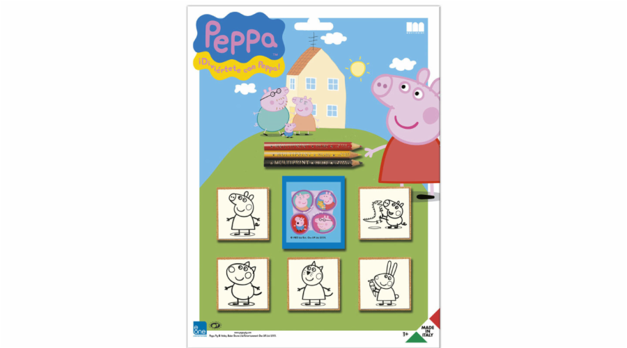 Vícetiskové známky Peppa Pig - 5875