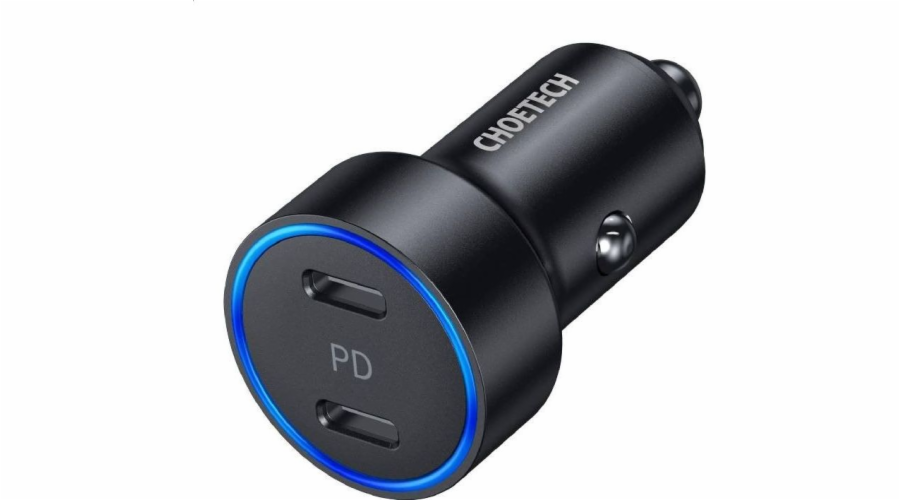 Choetch Choetch C0054 Black Charger 2xusb-C Car Charger