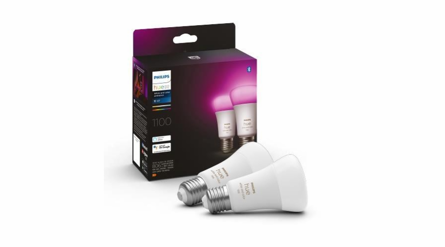 Philips Hue White & Color Ambiance E27, LED-Lampe