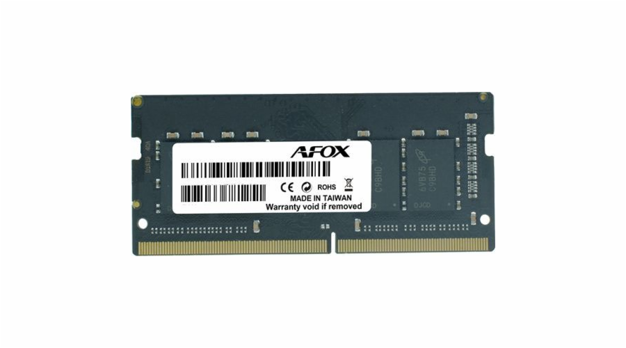 Paměť notebooku AFOX SO-DIMM DDR4 16GB 3200MHz paměť