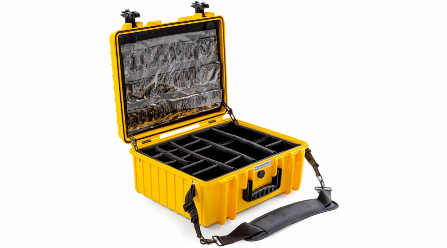 B&W outdoor kufr 6000 zlutý vhodný pro záchranáre
