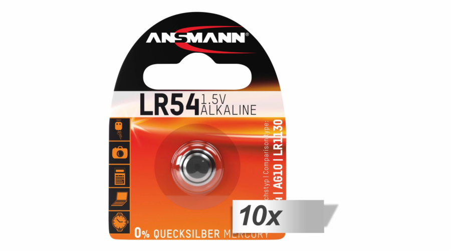 10x1 Ansmann LR 54