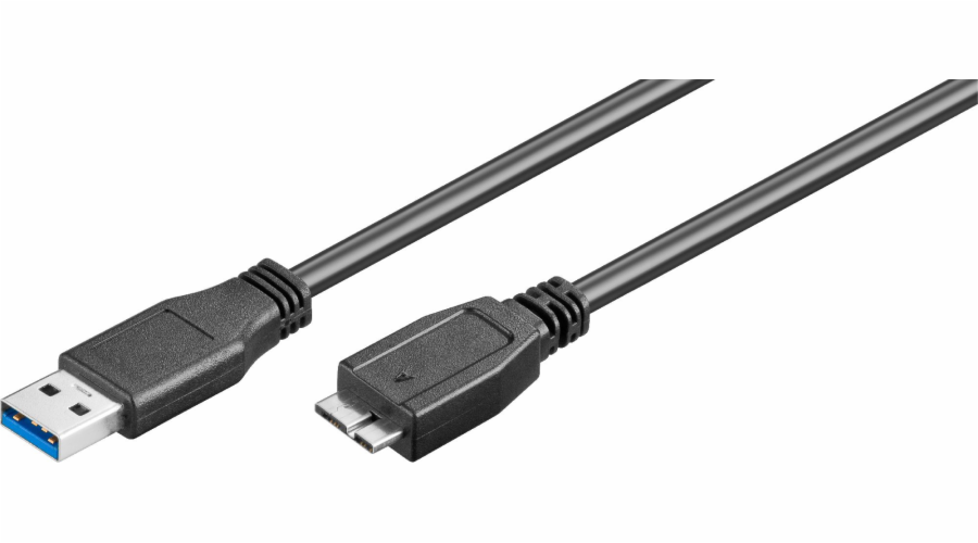 USB 3.2 Gen 1 Kabel, USB-A Stecker > Micro-USB Stecker (Typ B)