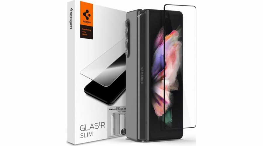 Spigen Splens Spigen Glass.tr Slim + Fólie Film Samsung Galaxy z Fold 3 Black