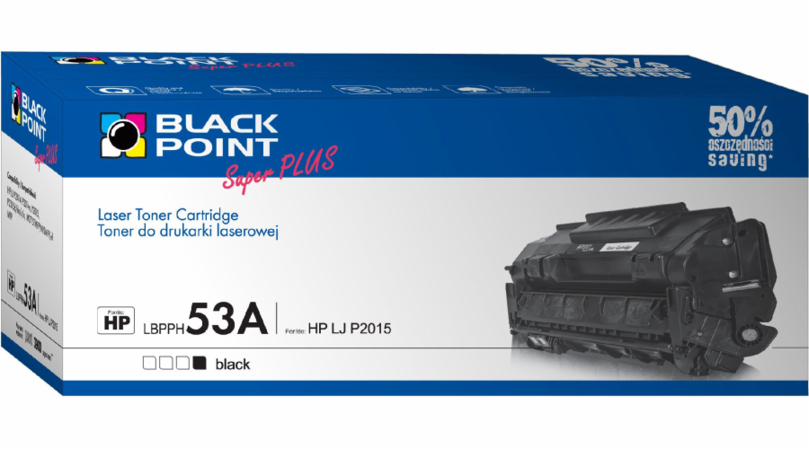 Toner Black Point LBPPH53A / Q7553A (černý)