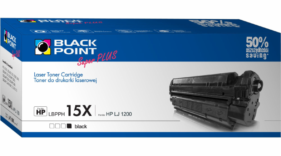 Toner Black Point LBPPH15X (C7115X) Černý