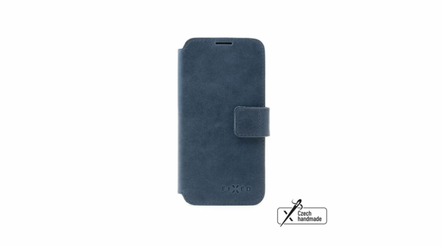 Kožené pouzdro typu kniha FIXED ProFit pro Samsung Galaxy A34 5G, modré