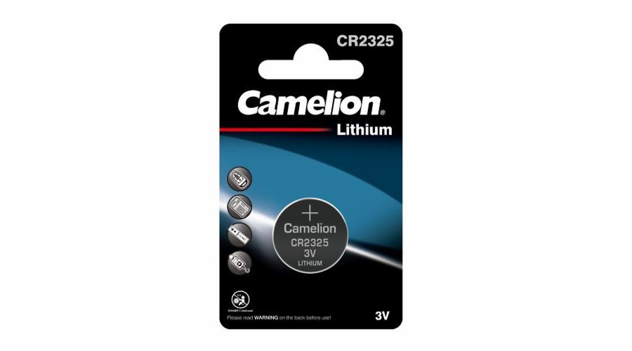 CAMELION CR2325, Lithiová baterie, 3.0V 190 mAh 1ks