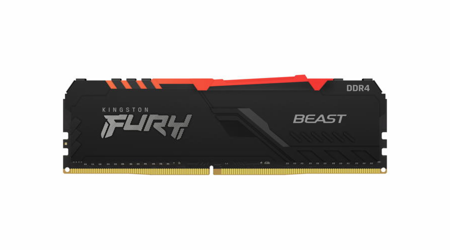 KINGSTON FURY Beast RGB 16GB DDR4 3600MT/s / DIMM / CL18