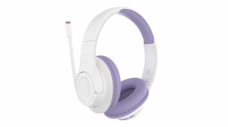 Belkin Soundform Inspirer On-Ear Kids Headset BT white/lavender
