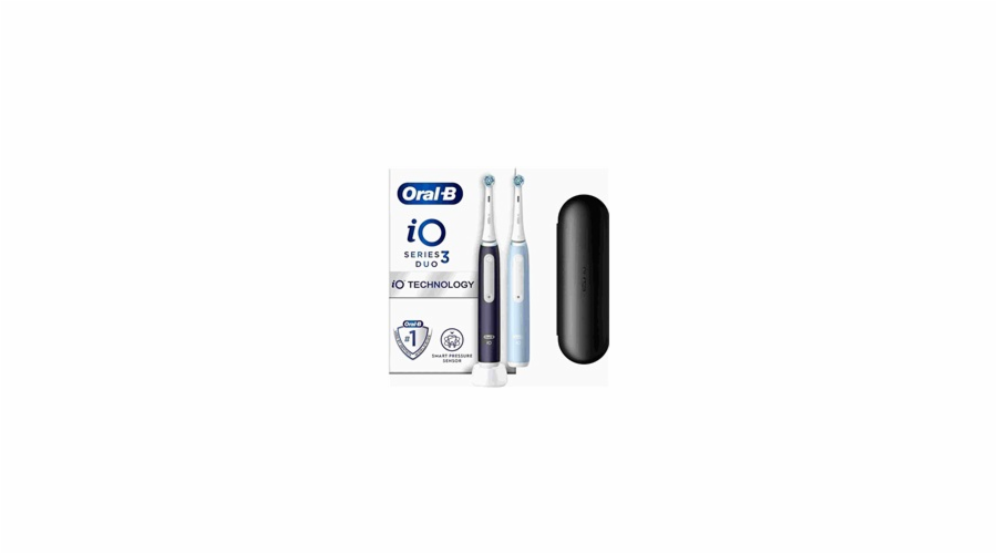 Oral-B iO Series 3 Duo Black/Blue Zubní kartáček
