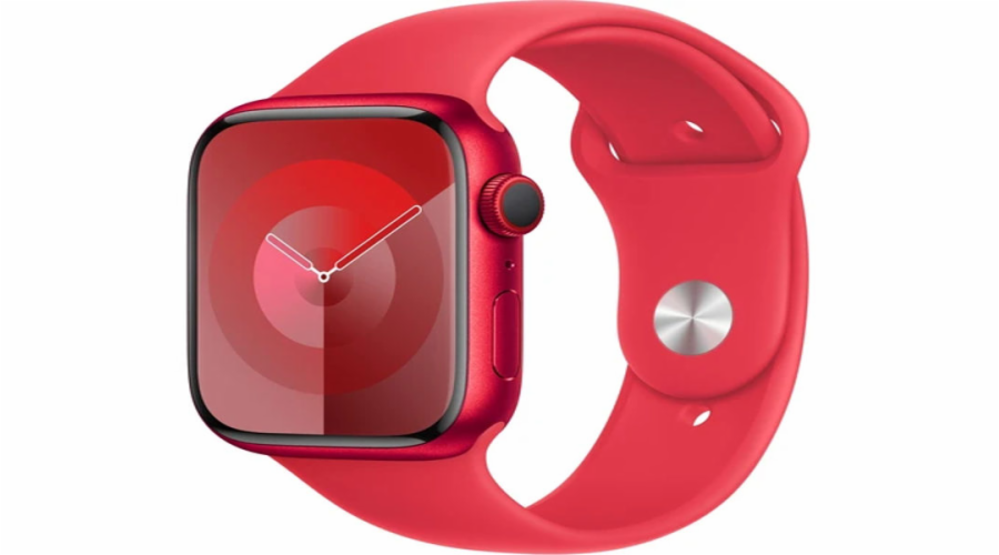 Apple Watch S9 Cell/45mm/PRODUCT RED/Sport Band/PRODUCT RED/-S/M